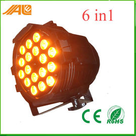 luce uv del punto della fase 6in1 di 18pcs 15w Rgbwa per gli eventi di spettacolo