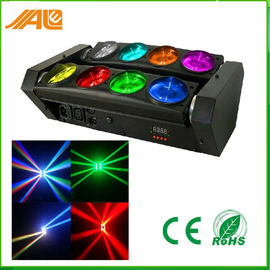 8pcs 10w Rgbw 4 in 1 ha condotto le luci del carrello del fascio del ragno per la discoteca