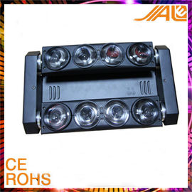 8pcs 10w Rgbw 4 in 1 ha condotto le luci del carrello del fascio del ragno per la discoteca