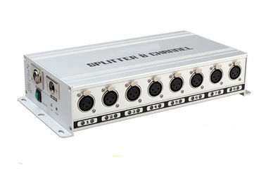 regolatore 10w 2KG 8CH della luce di Dmx dell'amplificatore del segnale del separatore di 8ch Dmx