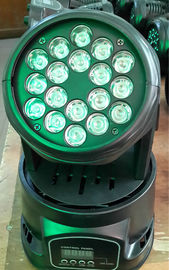 La discoteca ha condotto la fase che accende 18pcs la mini luce commovente 100-240V 50-60HZ