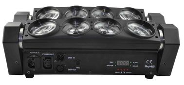 il Cree di 8pcs 10w ha condotto l'illuminazione della discoteca della fase leggera del carrello del fascio del ragno