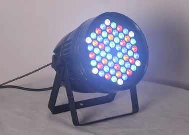 192w 60pcs ha condotto la lega di alluminio par delle luci Dmx512 del DJ della fase delle latte