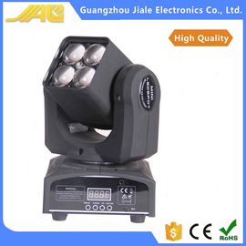 Nuovo 4pcs 10w 4in1 ha condotto le mini luci del DJ della luce dello zoom del lavaggio della luce del carrello