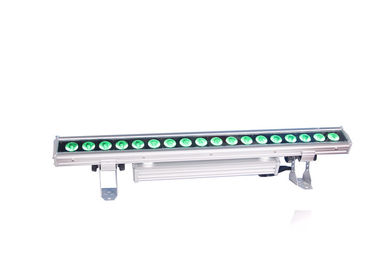 18pcs 6 in 1 luce della fase della luce RGBWAUV del lavaggio della parete del LED
