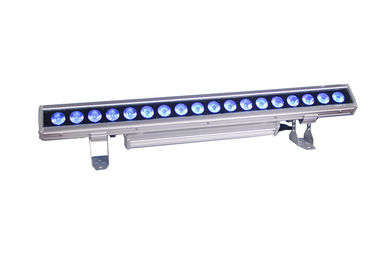 18pcs 6 in 1 luce della fase della luce RGBWAUV del lavaggio della parete del LED