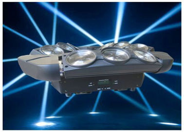 Carrello del fascio del ragno di DMX512 100w che accende un CA 110-240V 50-60HZ di 9 luci delle teste