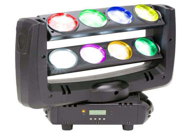 Il doppio ragno di fila ha condotto RGBW leggero 8pcs 10 watt del LED di luce del carrello