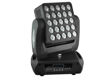 Principale 1 CREE americano dell'alto lume del piano 25 la x 12w, colore di RGBW che mescola luci del carrello del DJ della luce/quadrato del carrello del LED