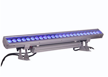 Il IP 65 di RoHS del CE della luce 96W della rondella della parete principale PCS di RGBW 24 il CH 4/8 ha condotto la luce del lWasher di Wal