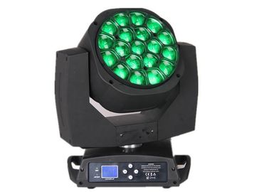 lo zoom di 19x12w RGBW 4in1 ha condotto la grande luce della fase leggera di /DJ delle luci della fase della discoteca del carrello degli occhi dell'ape