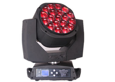 lo zoom di 19x12w RGBW 4in1 ha condotto la grande luce della fase leggera di /DJ delle luci della fase della discoteca del carrello degli occhi dell'ape