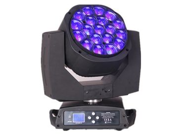 lo zoom di 19x12w RGBW 4in1 ha condotto la grande luce della fase leggera di /DJ delle luci della fase della discoteca del carrello degli occhi dell'ape