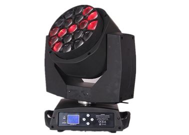 lo zoom di 19x12w RGBW 4in1 ha condotto la grande luce della fase leggera di /DJ delle luci della fase della discoteca del carrello degli occhi dell'ape