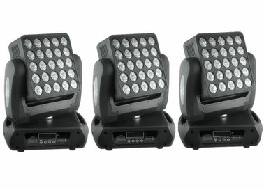 Principale 1 CREE americano dell'alto lume del piano 25 la x 12w, colore di RGBW che mescola luci del carrello del DJ della luce/quadrato del carrello del LED