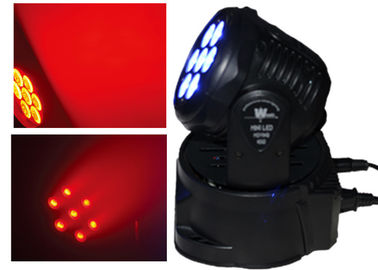 i carrelli di festa della fase 80W di 7pcs RGBW accende l'angolo d'apertura 10 gradi