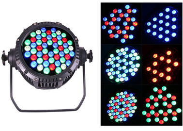 Fase professionale 54pcs che accende RGBW impermeabile 162W 110-240V