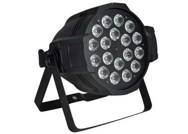 L'alto lume DJ mette in scena le luci la visualizzazione che 6 in 1 parità principale può RGBWA UV 18pcs x 18W