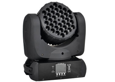 La luce sana del carrello di controllo LED, lavaggio del fascio di RGBW ha condotto le luci 36 x 3 W