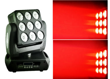 La luce del carrello LED del night-club/ha condotto il colore della matrice RGBW che mescola 9pcs * 10W