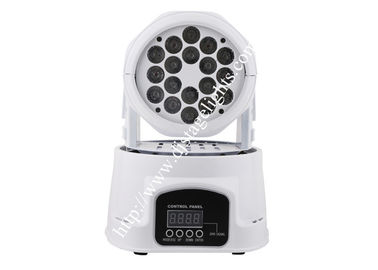 la luce DJ del carrello 18x3W mette in scena luce per le barre, night-club del lavaggio principale RGB delle luci la mini