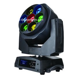 7 luci senza fili di manifestazione del raggio luminoso RGBW DMX512 LED del carrello di X15W LED