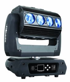 16 x 15 luci RGBW 4 del DJ del carrello di W LED alle luci commoventi di 1 fase del fascio