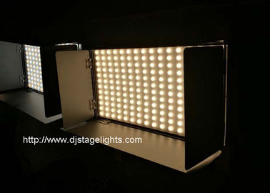 risparmio energetico del pannello della lampada dello studio di colori LED di 110w 3000k-6500k Dmx due video