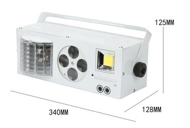 Torcia elettrica variopinta AC100 - 240V 40W dello stroboscopio del laser di effetto 4 in1