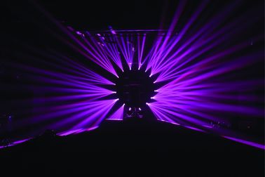 Luce principale del carrello del fascio della fase, luce della discoteca del DJ dello stroboscopio del punto di 17r 350w