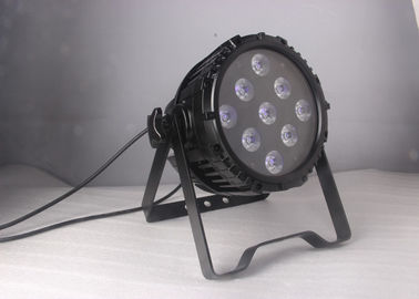 il dmx senza fili a pile uv 6in1 di rgbwa 9x18w ha condotto le luci per i concerti, impermeabilizza la luce par principale