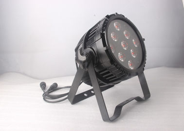 il dmx senza fili a pile uv 6in1 di rgbwa 9x18w ha condotto le luci per i concerti, impermeabilizza la luce par principale
