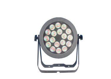 18 pc 6 alle luci delle latte di 1 di RGBW LED parità della fase con alloggio fuso sotto pressione alluminio