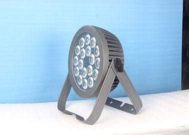 18 pc 6 alle luci delle latte di 1 di RGBW LED parità della fase con alloggio fuso sotto pressione alluminio