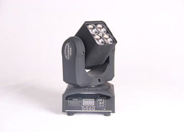 4 luce del carrello dei pc 25 w RGBW LED con l'angolo d'apertura 5-40° per il DJ, discoteca