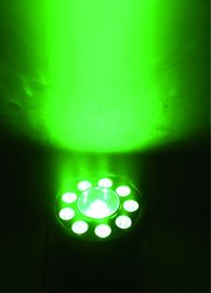 Colori la luce pianamente par dell'interno mescolantesi 9 * 3W +1 * 30W IP20 di DMX IL RGB LED