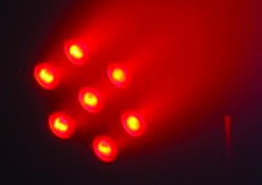La parità professionale della fase LED può luci, parità piana di 7pcs 12W il RGB LED