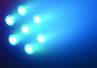La parità professionale della fase LED può luci, parità piana di 7pcs 12W il RGB LED
