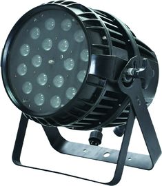 18*10w Rgbw 4in1 IP65 impermeabilizzano la luce par all'aperto del LED con il visualizzatore digitale Dello zoom
