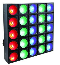 Luce principale della fase della discoteca della matrice dei paraocchi del lavaggio per nozze della fase 25pcs x 30W