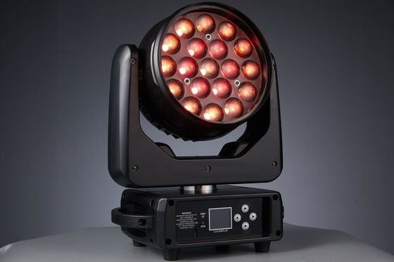 19LED Zoom LED Moving Head Light Per Nightclub Concerto Music Party