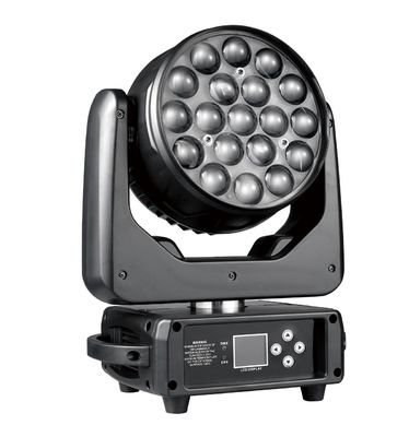 19LED Zoom LED Moving Head Light Per Nightclub Concerto Music Party