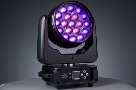 19LED Zoom LED Moving Head Light Per Nightclub Concerto Music Party