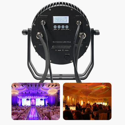 18pcs 12W IP65 Acque resistenti esterni LED Par per eventi RGBWA UV 6in1