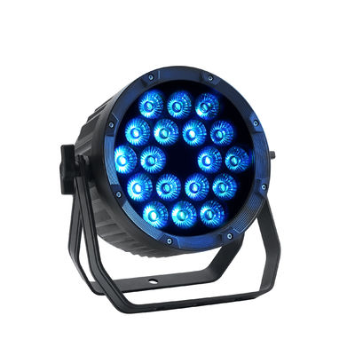 18pcs 12W IP65 Acque resistenti esterni LED Par per eventi RGBWA UV 6in1