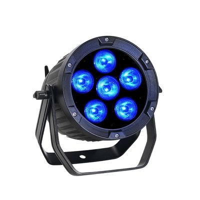 6pcs LED Par Batteria Luce LCD Screen Acqua resistente Batteria IRC Par luce telecomando