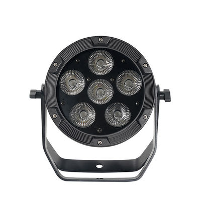 6pcs LED Par Batteria Luce LCD Screen Acqua resistente Batteria IRC Par luce telecomando
