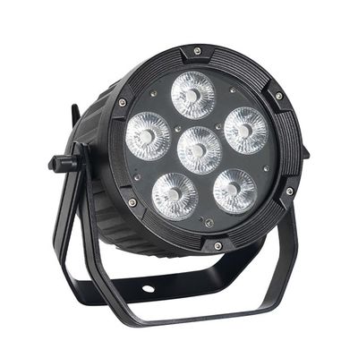 6pcs LED Par Batteria Luce LCD Screen Acqua resistente Batteria IRC Par luce telecomando