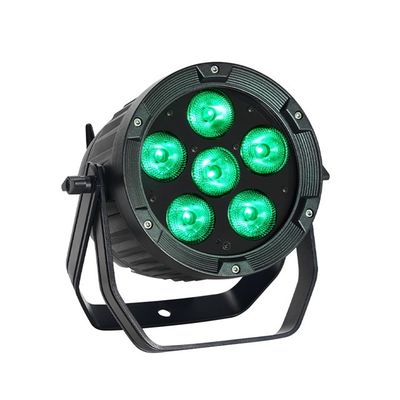 6pcs LED Par Batteria Luce LCD Screen Acqua resistente Batteria IRC Par luce telecomando
