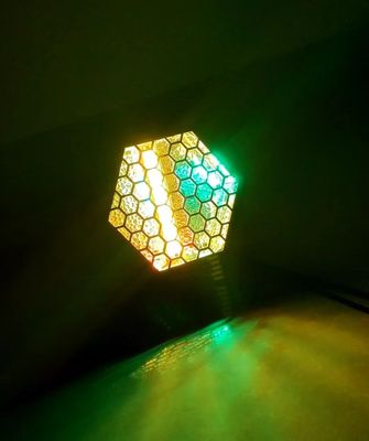 Rgb Strobe Matrix Led Retro luci lavare nettamente stroboscopio luce ausiliaria luce esagonale